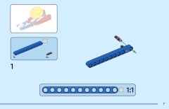 LEGO 77001 instructions page 7 – build guide