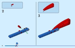 LEGO 77001 instructions page 8 – build guide