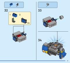 LEGO 77002 instructions page 17 – build guide