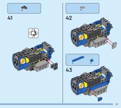 LEGO 77002 instructions page 21 – build guide
