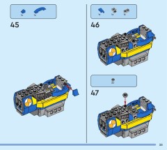 LEGO 77002 instructions page 23 – build guide