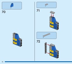 LEGO 77002 instructions page 34 – build guide