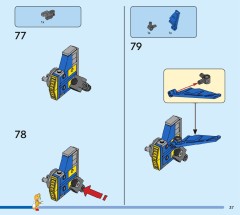LEGO 77002 instructions page 37 – build guide