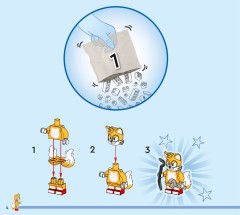 LEGO 77002 instructions page 4 – build guide