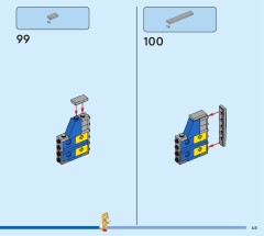 LEGO 77002 instructions page 45 – build guide