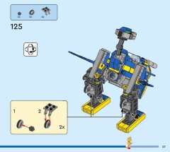 LEGO 77002 instructions page 57 – build guide