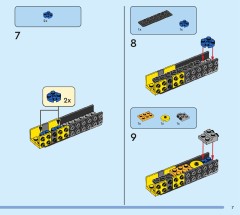 LEGO 77002 instructions page 7 – build guide
