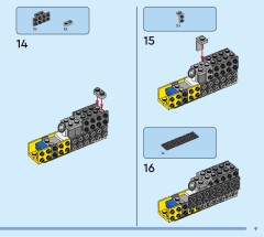 LEGO 77002 instructions page 9 – build guide