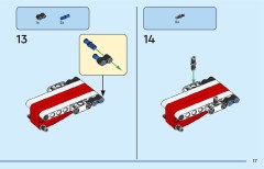 LEGO 77003 instructions page 17 – build guide