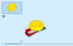 LEGO 77003 instructions page 18 – build guide