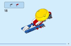 LEGO 77003 instructions page 21 – build guide