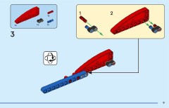 LEGO 77003 instructions page 9 – build guide