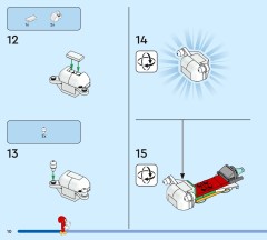LEGO 77005 instructions page 10 – build guide