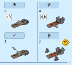 LEGO 77005 instructions page 13 – build guide