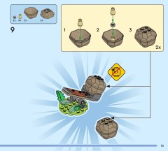 LEGO 77005 instructions page 15 – build guide