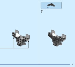 LEGO 77005 instructions page 21 – build guide