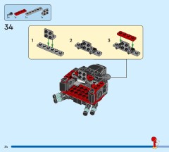 LEGO 77005 instructions page 34 – build guide