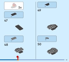 LEGO 77005 instructions page 43 – build guide