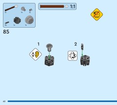 LEGO 77005 instructions page 62 – build guide