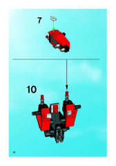 LEGO 7701 instructions page 12 – build guide