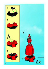 LEGO 7701 instructions page 18 – build guide