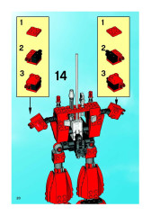 LEGO 7701 instructions page 20 – build guide