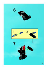 LEGO 7701 instructions page 5 – build guide