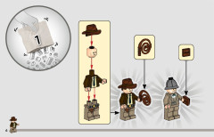 LEGO 77012 instructions page 6 – build guide