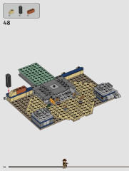 LEGO 77013 instructions page 34 – build guide
