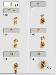 LEGO 77013 instructions page 77 – build guide