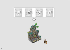 LEGO 77015 instructions page 10 – build guide