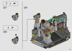LEGO 77015 instructions page 153 – build guide