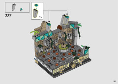 LEGO 77015 instructions page 231 – build guide