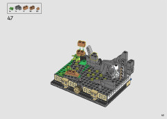 LEGO 77015 instructions page 43 – build guide