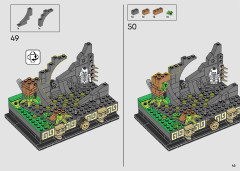 LEGO 77015 instructions page 45 – build guide