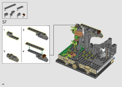 LEGO 77015 instructions page 50 – build guide