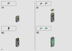 LEGO 77015 instructions page 62 – build guide