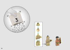 LEGO 77015 instructions page 68 – build guide