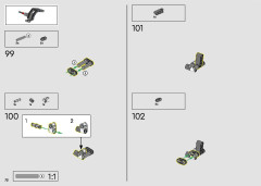 LEGO 77015 instructions page 72 – build guide
