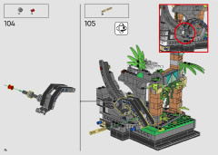 LEGO 77015 instructions page 74 – build guide