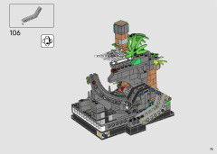 LEGO 77015 instructions page 75 – build guide