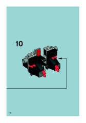 LEGO 7702 instructions page 12 – build guide
