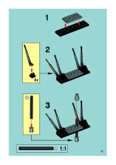 LEGO 7702 instructions page 15 – build guide