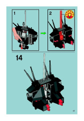 LEGO 7702 instructions page 17 – build guide