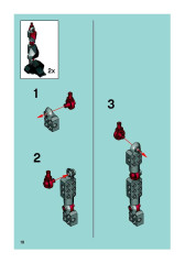 LEGO 7702 instructions page 18 – build guide