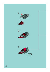LEGO 7702 instructions page 22 – build guide