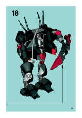 LEGO 7702 instructions page 29 – build guide