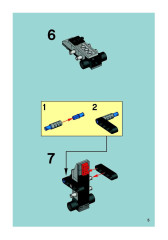 LEGO 7702 instructions page 5 – build guide