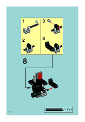 LEGO 7702 instructions page 6 – build guide