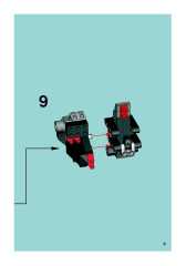 LEGO 7702 instructions page 9 – build guide